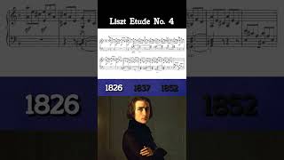 Liszts MAZEPPA 1826 vs 1837 vs 1852 [upl. by Ainuj895]