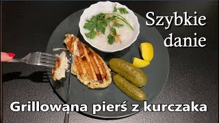 Szybki obiad z grilla czyli pierś z kurczaka z TEFAL OptiGrill [upl. by Ulphiah]