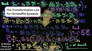 The Transformation Law for Christoffel Symbols [upl. by Ian]