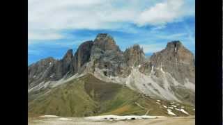 Impressionen vom Bergwandern  Fassatal Dolomiten [upl. by Auhso401]