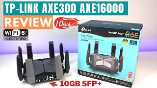 Best WiFi 6E Router  TPLink Archer AXE300 AXE16000 QuadBand Review [upl. by Nalym892]