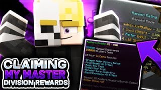 Claiming My Masters RewardsShowcase  Ranked Skywars [upl. by Randell]