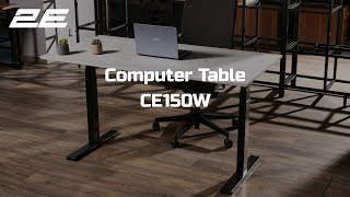 Computer Table with height adjustment 2E CE150W [upl. by Aihsenor]