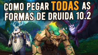 Como pegar TODAS as formas de druida no Patch 102 Guardiões do Sonho [upl. by Elfie]