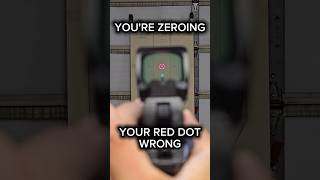 How to properly Zero your red dot [upl. by Itin460]