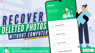 How to Recover Deleted Photos from Android Phone 2021  Tenorshare Ultdata APP  100 Success [upl. by Ethban]