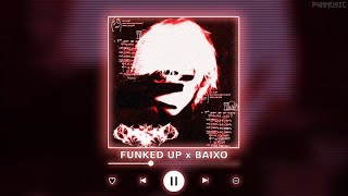 FUNKED UP x BAIXO  P4nMusic TIKTOK MASHUP 1 hour loop [upl. by Arrakat]