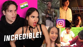 The Beauty of Indian Music  Latinos react to Indian Singers that went viral on REELS  TIKTOK [upl. by Lrigybab]