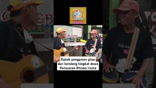 Pengamen gitar dan kendang tingkat dewa penasaran Rhoma Irama shorts sahabatpakbro [upl. by Macdonald]