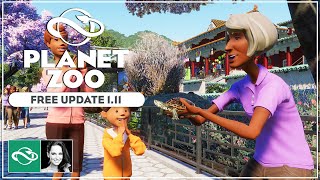 ▶ Planet Zoo Free Update 111 Announcement Exhibit Demonstrations Population Management and More [upl. by Addis689]