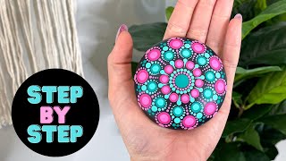 Dot Mandala Tutorial For Beginners [upl. by Dett]