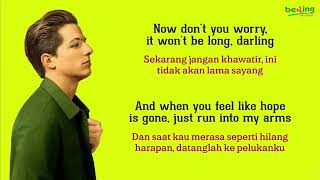 Charlie Puth  One Call Away  Lirik dan Terjemahan [upl. by Airotciv]