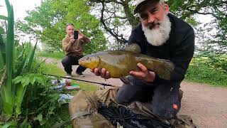 Evening back on the Tiverton canal Plus my new pb tench [upl. by Mirabelle]