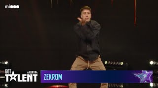 Zekrom  Baile electro  4tos  Got Talent Argentina 2023 [upl. by Brebner150]