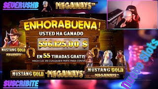 ✅le saque 500K AL Mustang Gold Megaways 🚀CASINO ONLINE ARGENTINA [upl. by Nada]