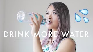 10 Ways to Drink More Water 💦 [upl. by Letrice]