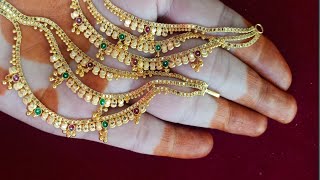 gold chempa savaralu design చంప సవరాలు డిజైన్ లేటెస్ట్ గోల్డ్ కలెక్షన్ [upl. by Ann-Marie]