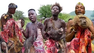 Discover Hadzabe Tribe Amazing How Hadzabe Successful Hunt And Cook Their Prey [upl. by Atiz322]