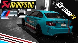 The Crew 2  BMW M2 Akrapovic  Customization  Speedpaint [upl. by Frymire]