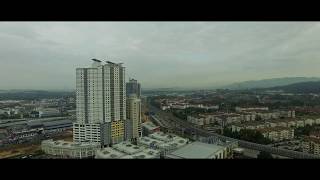 Segi University Kota Damansara  CInematic Aerial Footage [upl. by Akzseinga]