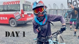 MAYDENA BIKE PARK TASMANIA DAY 1 SO SICK [upl. by Rosdniw]