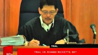 Trial vs Ronnie Ricketts set [upl. by Furlong837]