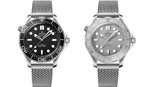 NO DATE  Omega Drops New Seamaster Diver 300M Models omega [upl. by Llezom]