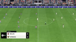 AC Milan vs Venezia 14092024 Serie A EA FC 24 [upl. by Alton]