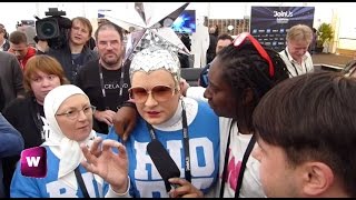 Eurovision 2014 Interview Verka Serduchka Ukraine 2007  wiwibloggs [upl. by Ymmak115]