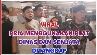 Viral Pria Menggunakan Plat Dinas Dan Senjata Ditangkap jacklynchoppers [upl. by Adle242]