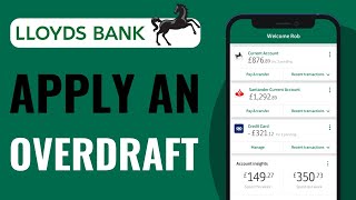 How To Apply An Overdraft In Lloyds Bank  Quick amp Easy 2024 [upl. by Barnes]