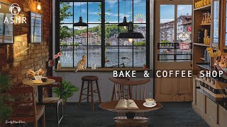 Bakery amp Coffee Shop Ambience ♫ Swiss Cafe Sounds Cafe Jazz Music  Relaxation Study Music ASMR [upl. by Pinzler]