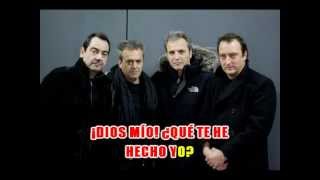 HOMBRES G Karaoke INDIANA [upl. by Talya]