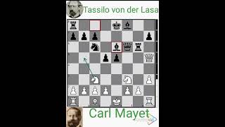 Carl Mayet vs Tassilo von der Lasa year 1839 [upl. by Sampson]