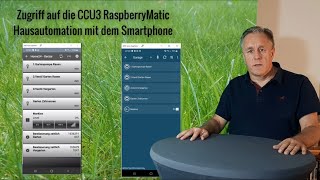 👩🏻‍💻📲 Homematic CCU3 Projekt mit RaspberryMatic  Teil5 Steuerung mit dem Smartphone✅ [upl. by Nailij]