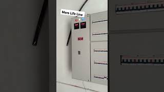 How does an electrician work in a panel electrician to panel work panel in connection shortvideo [upl. by Tu]