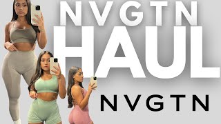 NVGTN GYM WEAR TRY ON HAUL [upl. by Seif132]