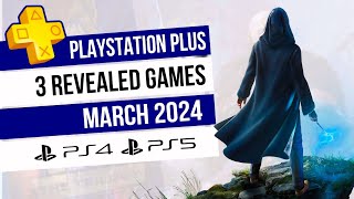 PlayStation Plus Essential March 2024 Monthly Games  PS Plus March 2024 [upl. by Four]