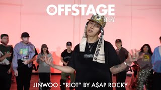 Jinwoo choreography to “RIOT” by AAP Rocky at Offstage Dance Studio [upl. by Englebert109]