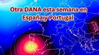 Pronóstico para la DANA en España del 12 de noviembre al 16 de noviembre Frío lluvia nieve… [upl. by Dralliw890]