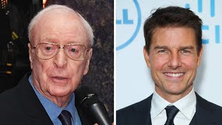 Michael Caine reveals what Tom Cruise askd him when they first met 40 years ago He had gret attitude [upl. by Anaiuq728]