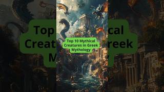 Top 10 Mythical Creatures in Greek Mythology greekgods ancientgreece greekmythology shorts [upl. by Knorring]