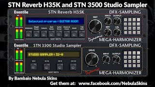 STN Reverb H35K and 3500 Studio Sampler Nebula N4 Skins [upl. by Joris]