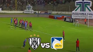 INDEPENDIENTE DEL VALLE VS DELFIN 12  FECHA 1  FASE 2 [upl. by Van]