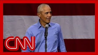 Obama slams Trump for hurricane misinformation at campaign rally in Pennsylvania for Harris [upl. by Llerrat499]