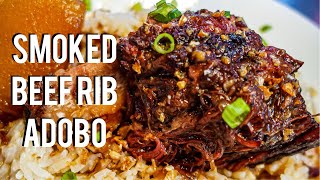 Smoked Beef Rib Adobo [upl. by Kelda]