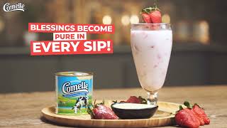 Comelle Condensed Milk  Strawberry Refresher [upl. by Cart]