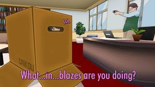 TROLLING The Headmaster With The Box  NEW VOICE LINES  Yandere Simulator [upl. by Luckin]