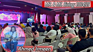 Main Rang Sharbaton Ka  Cover song  Ahmed Irmeen  MR amp MS Biology  Emilio Aguinaldo College [upl. by Rehteh]