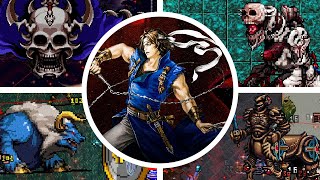 VAMPIRE SURVIVORS ODE TO CASTLEVANIA DLC  ALL BOSSES and ENDING with RICHTER BELMONT 🎮💪 [upl. by Rimaj]